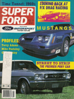 SUPER FORD 1987 V12 #2 - DROP-TOP K-CODE GT, IVORY GREEN 67s, 60s DRAGS